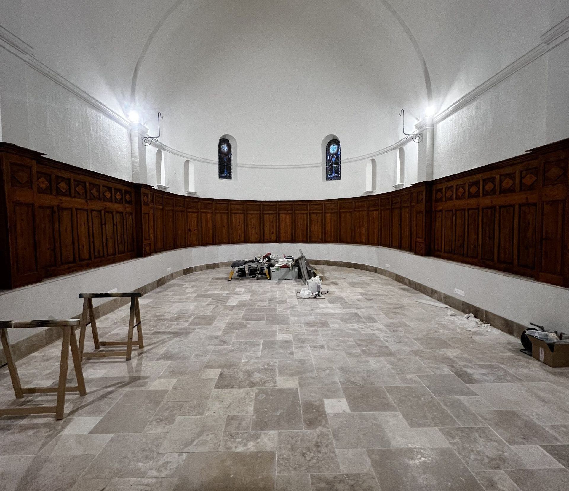 Chapelle des pénitents gris — Restauration par Wood Touch'